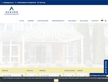 Tablet Screenshot of hotelpark-koenigshof.de